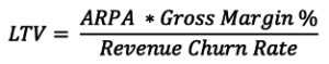 calculating customer lifetime value