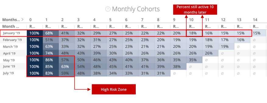 reading cohort analysis