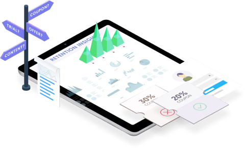 Subscriber retention dashboard