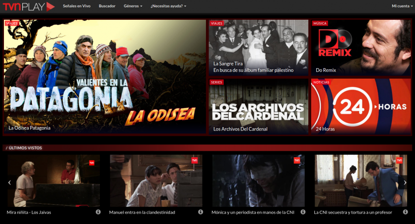 TVN Play Chile - SVOD service