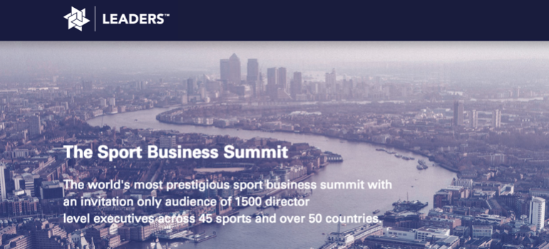 Sport Business Summit - London 2014