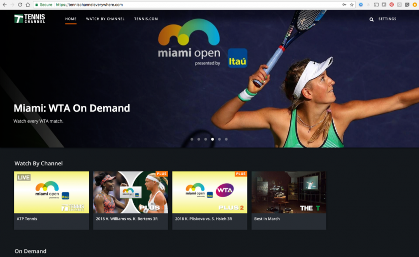 TennisChannel - Home