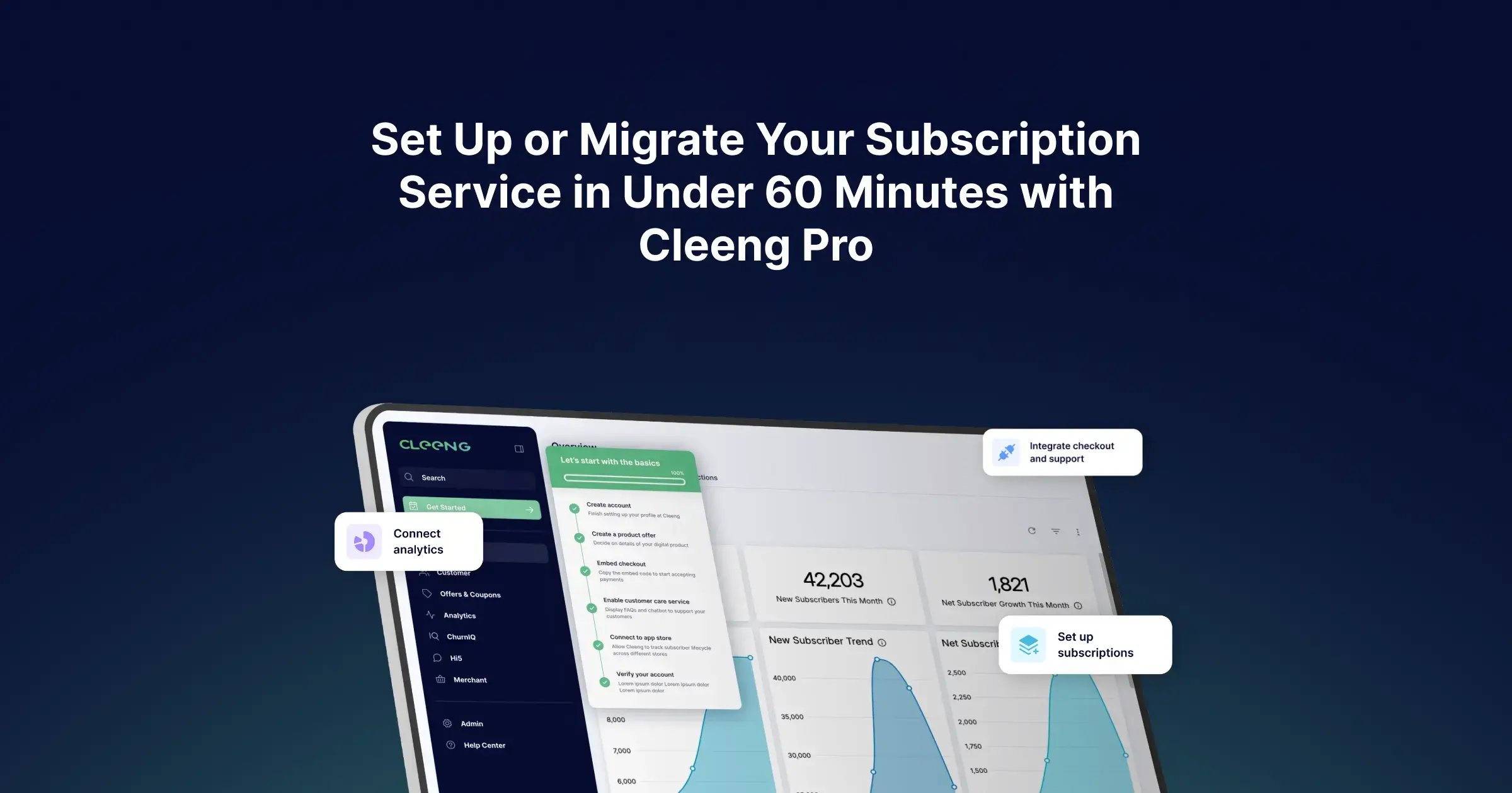 Set Up or Migrate Your Subscription Service in Under 60 Minutes with Cleeng Pro