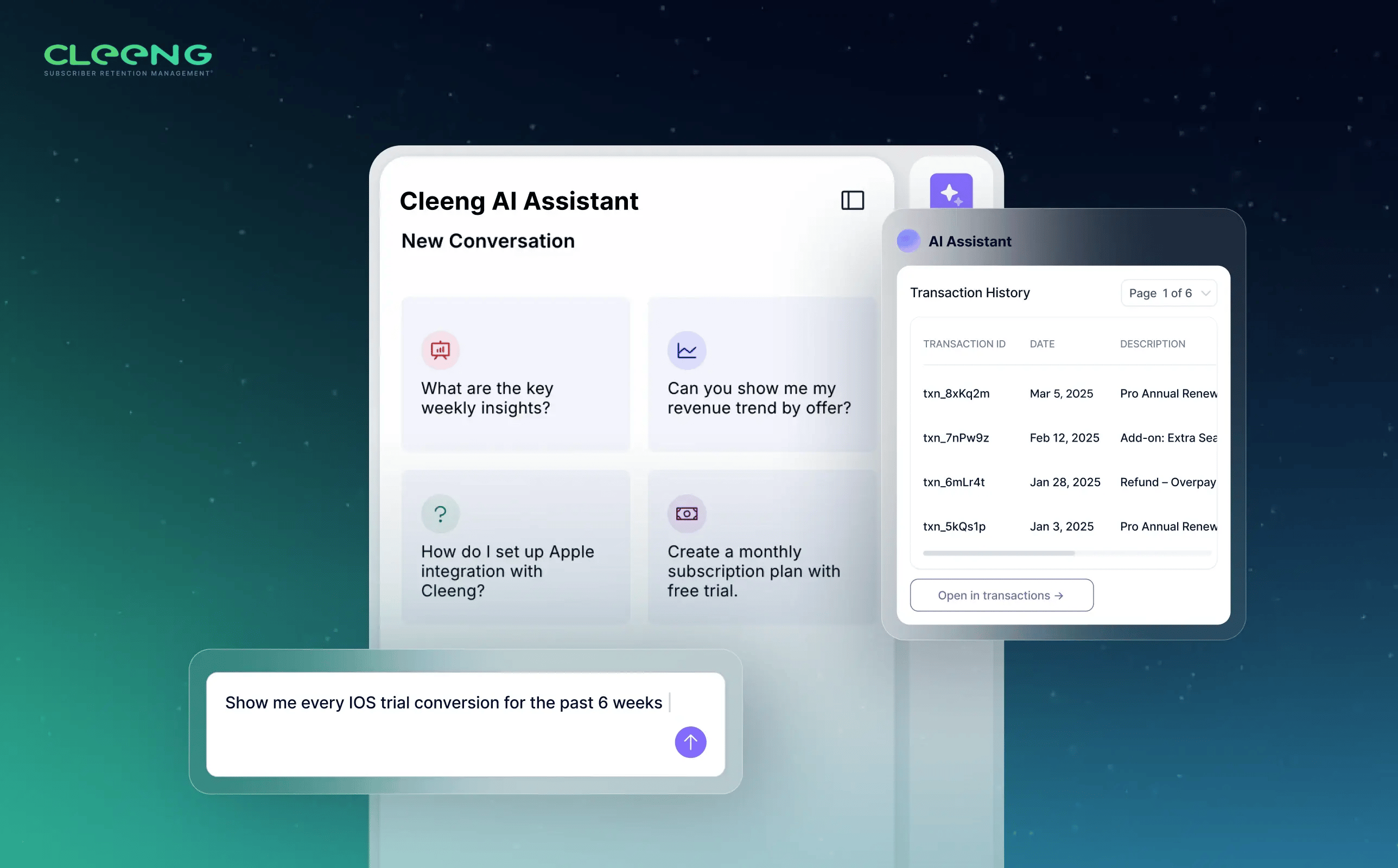 ai assistant cleeng