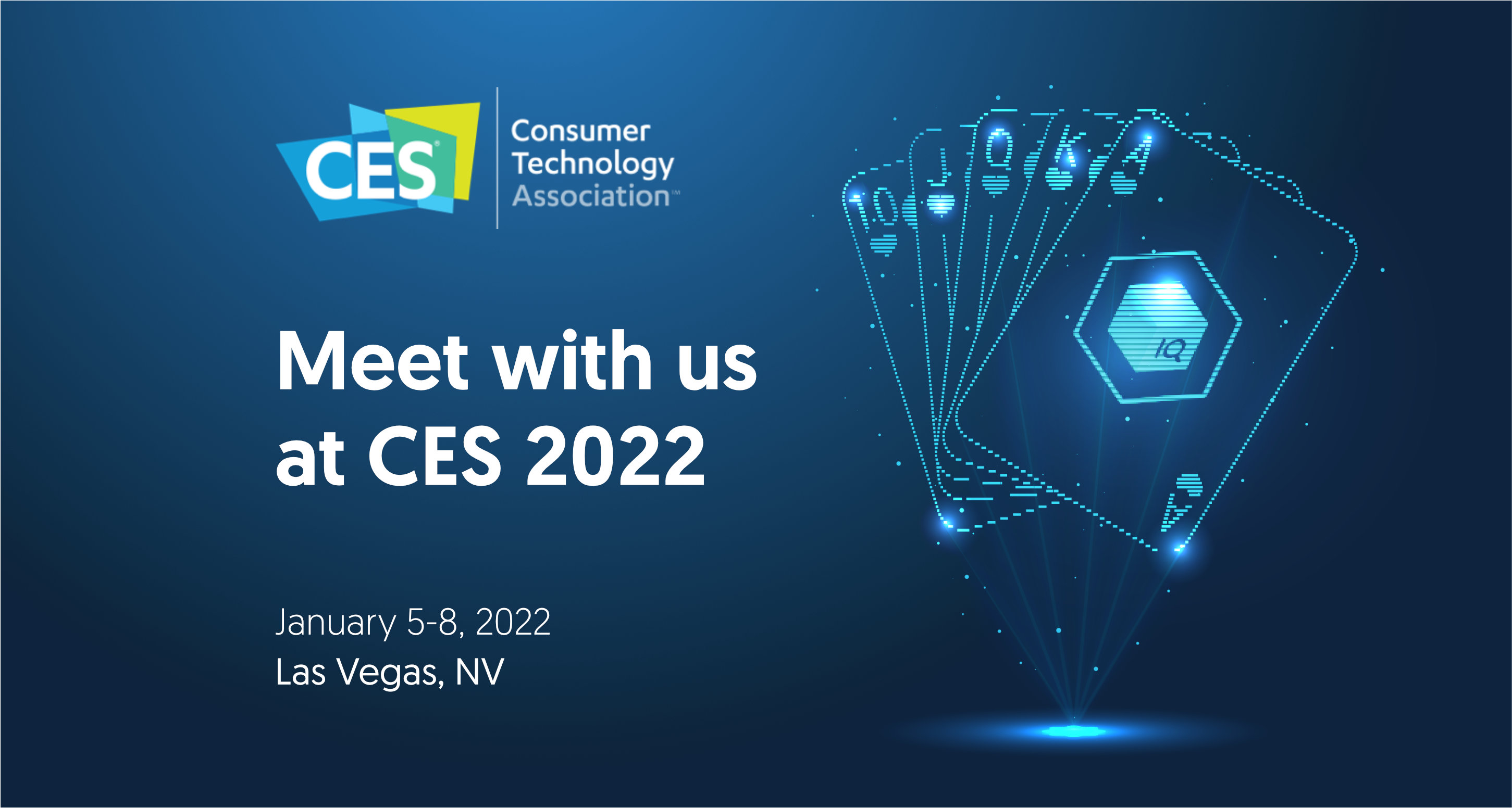 Meet with us at CES 2022: Jumpstart the year of tech innovations