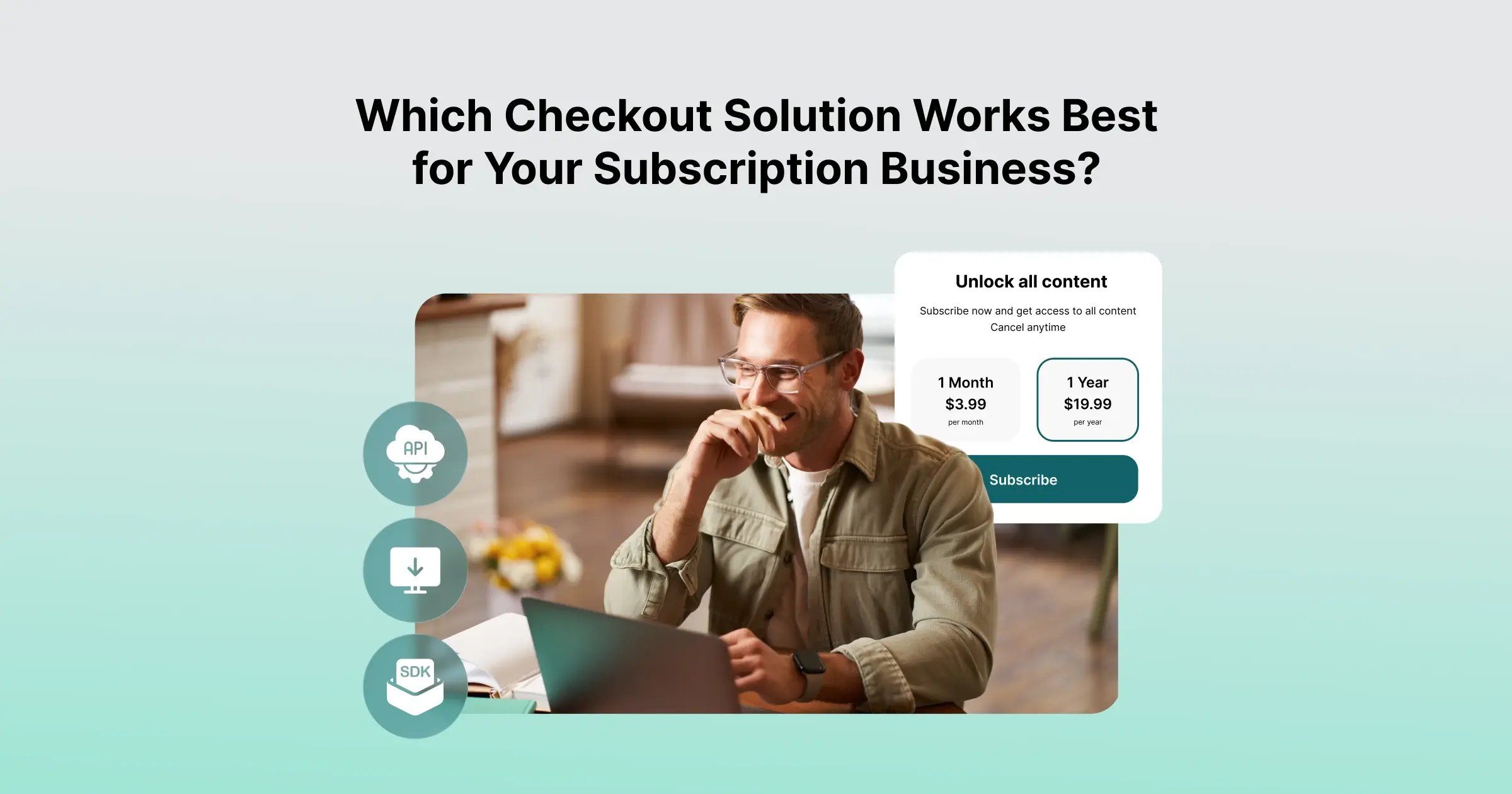 sdk vs hosted vs api checkout