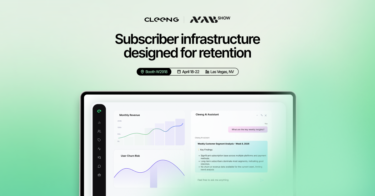 What Cleeng Is Bringing to NAB 2026 & How Agentic AI Is Becoming the Backbone of Subscriber Infrastructure